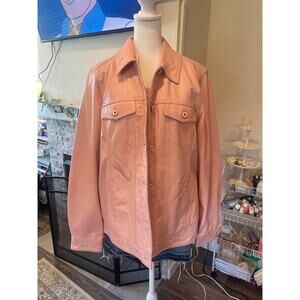 bubblegum pink denim and co jacket